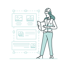 Illustration of our product development, one of our B2B services.