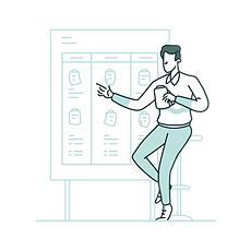 Illustration of our supply chain management, one of our B2B services.