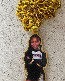 Cheerleading Athlete Big Chains