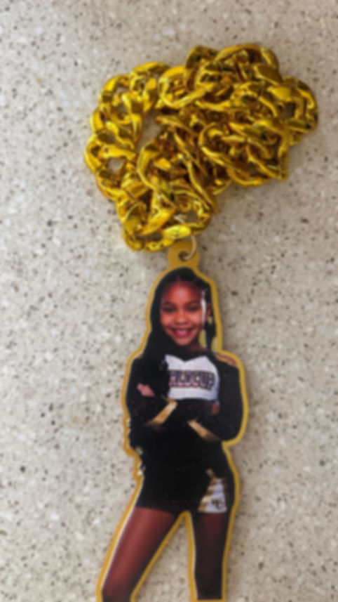 Cheerleading Athlete Big Chains