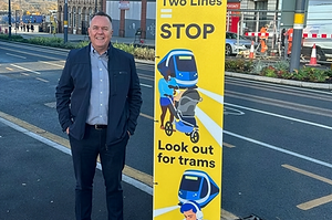 Metro relaunches eye-catching pedestrian safety campaign