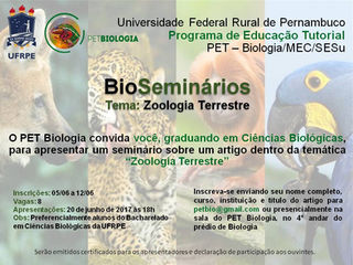 BioSeminários sobre Zoologia