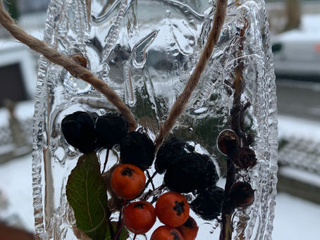 Eiskunst zum Aufhängen!