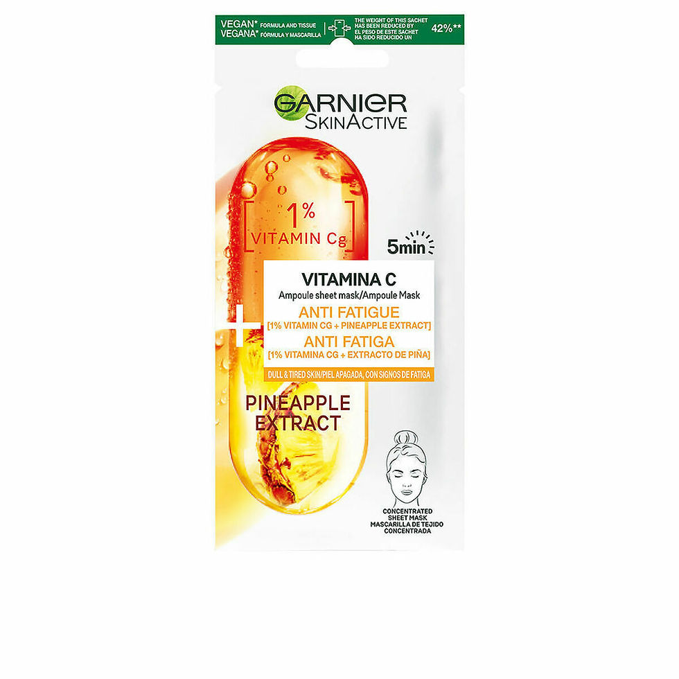 Straffende Gesichtsmaske Garnier Skinactive Vitamina C Vitamin C (1 Stück)