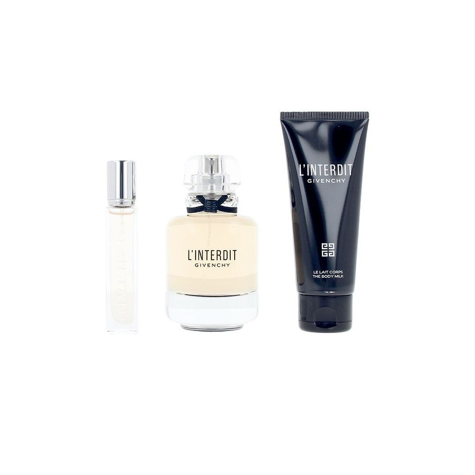 Set mit Damenparfüm Givenchy L'INTERDIT 3 Stücke