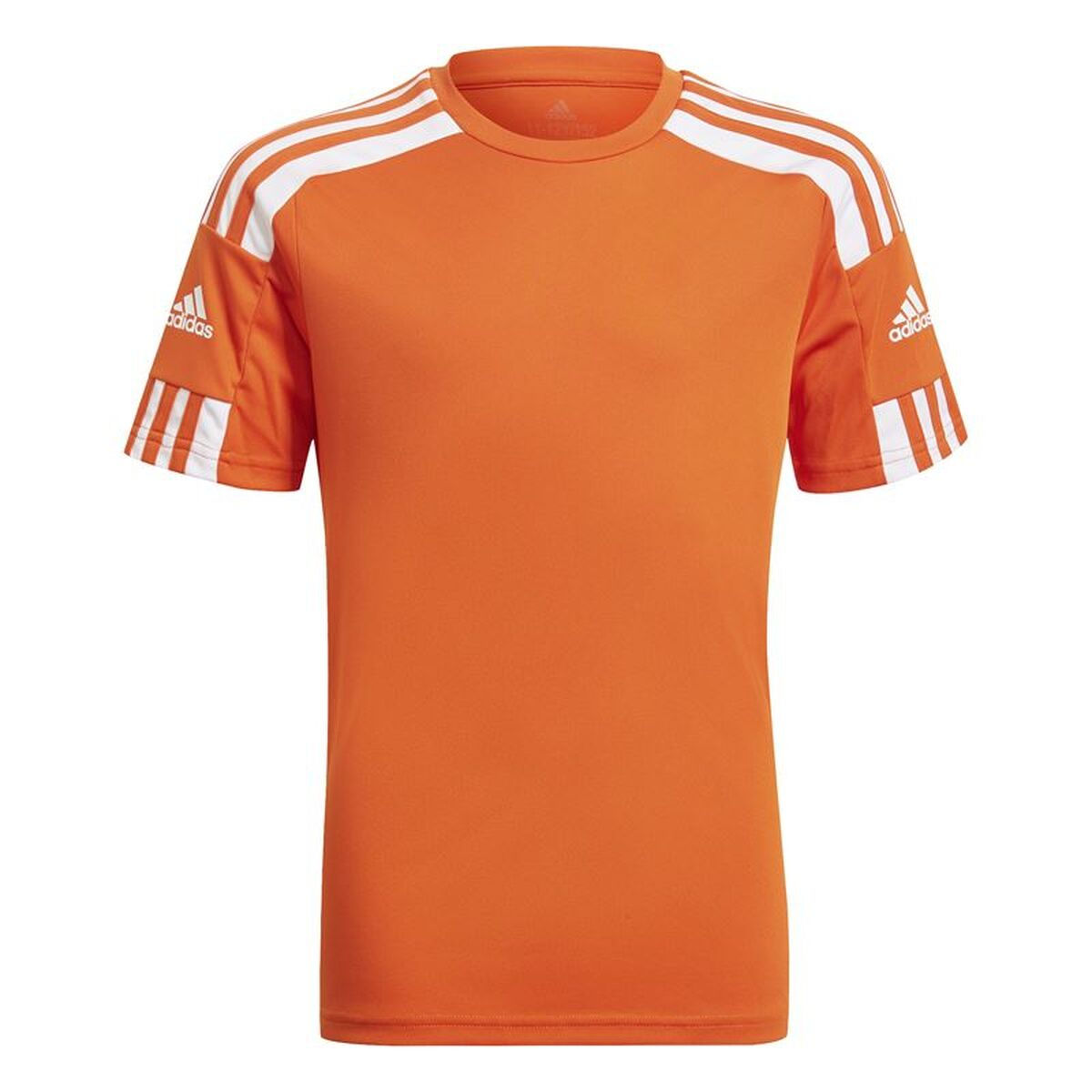 Kurzarm Fußballshirt für Kinder Adidas Squad 21 Orange