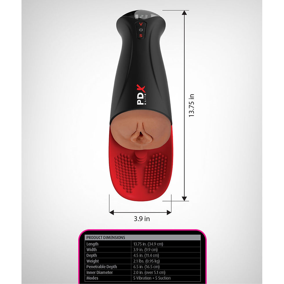 Miniaturbild: Belastbarer Jack Ass Masturbator Pipedream Fetish Fantasy Series Braun