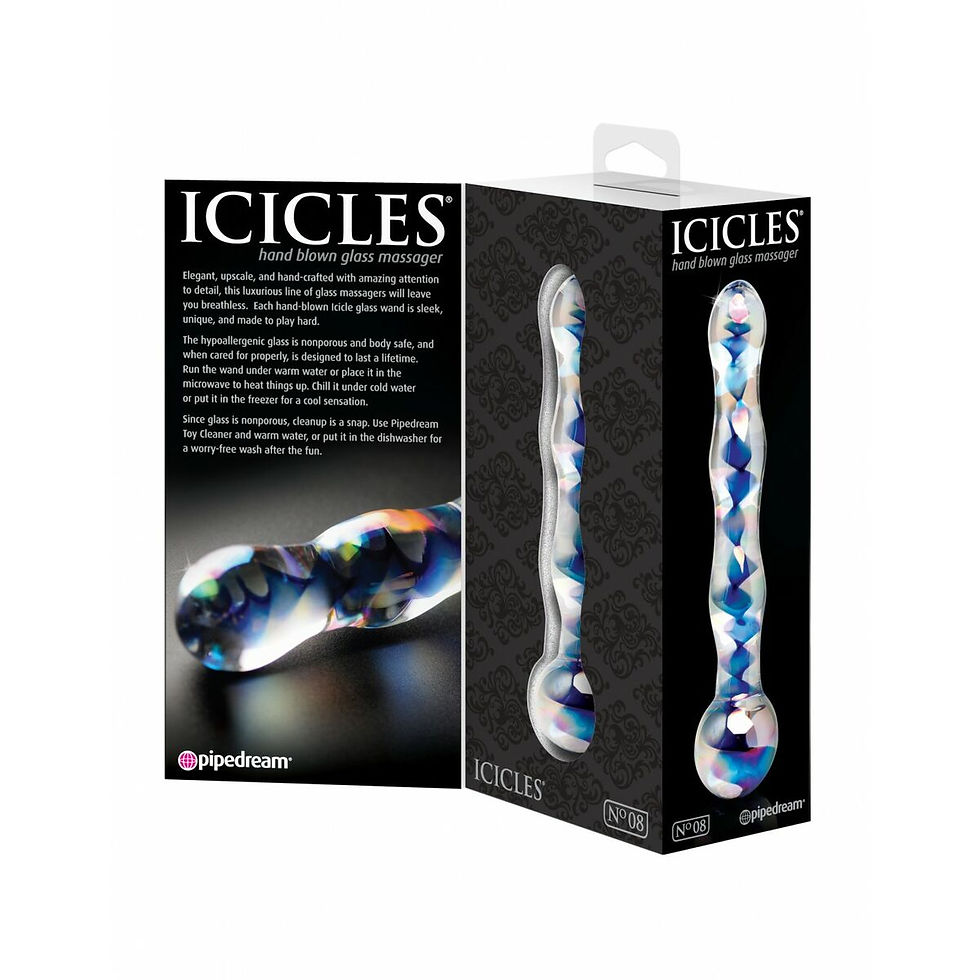 Miniaturbild: Dildo Pipedream Icicles Bunt