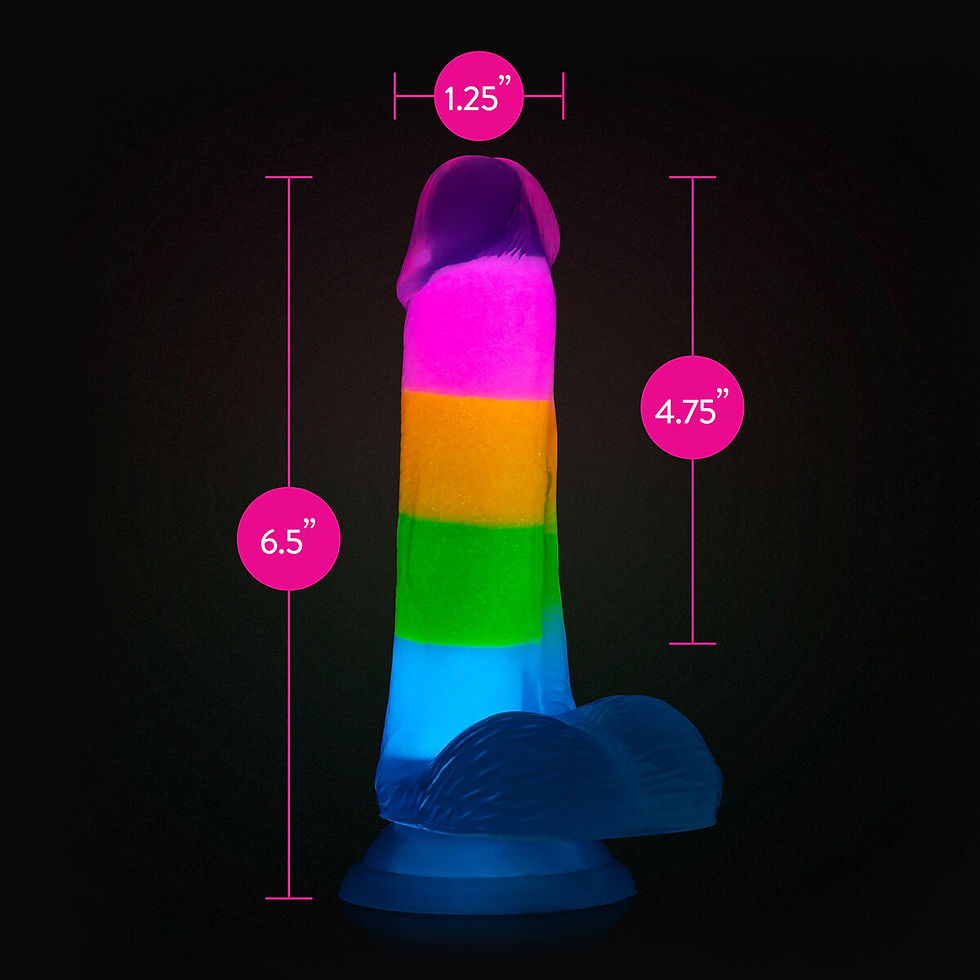 Miniaturbild: Dildo Blush Neo Bunt Ø 2,8 cm