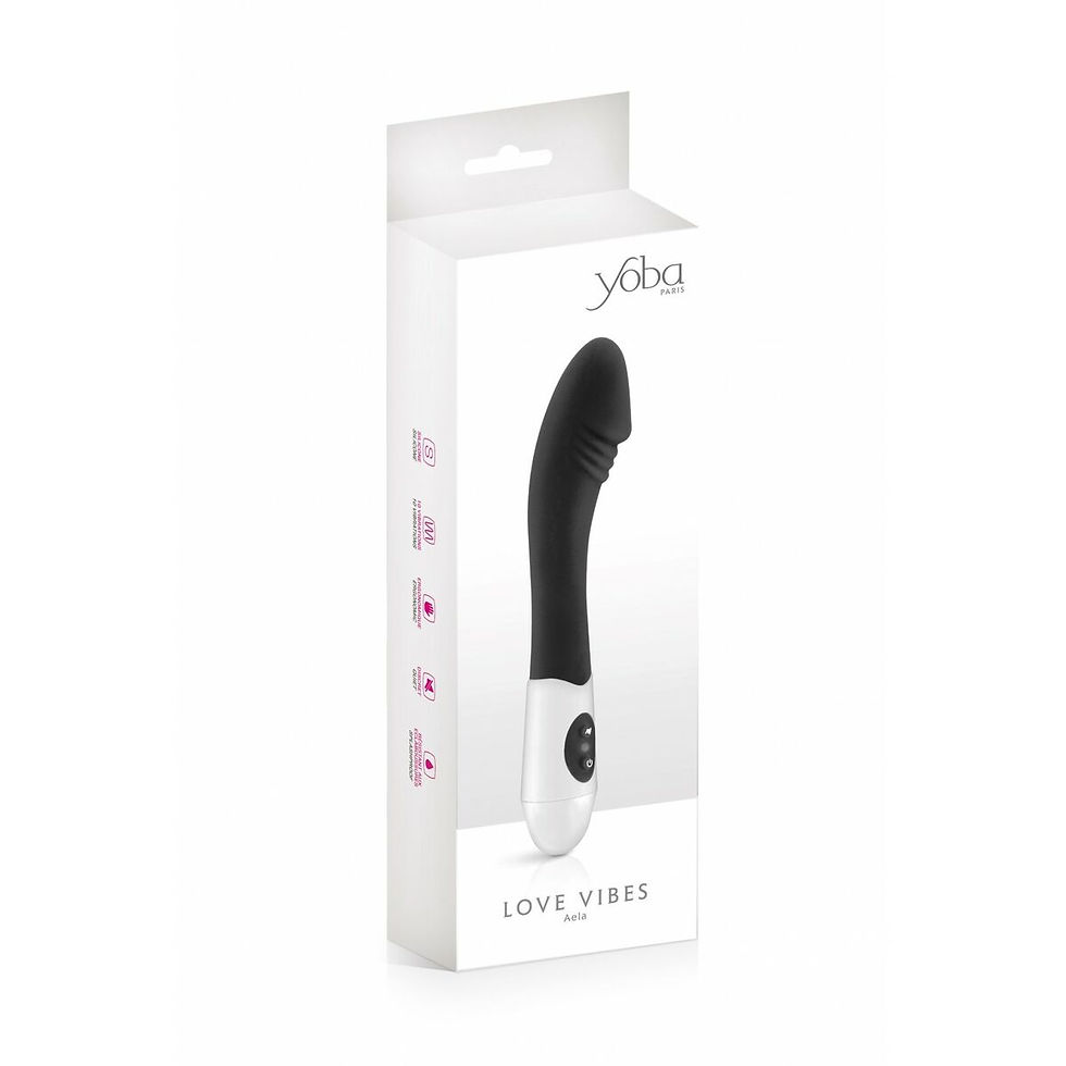 Miniaturbild: Spot Vibrator Yoba Schwarz Silikon