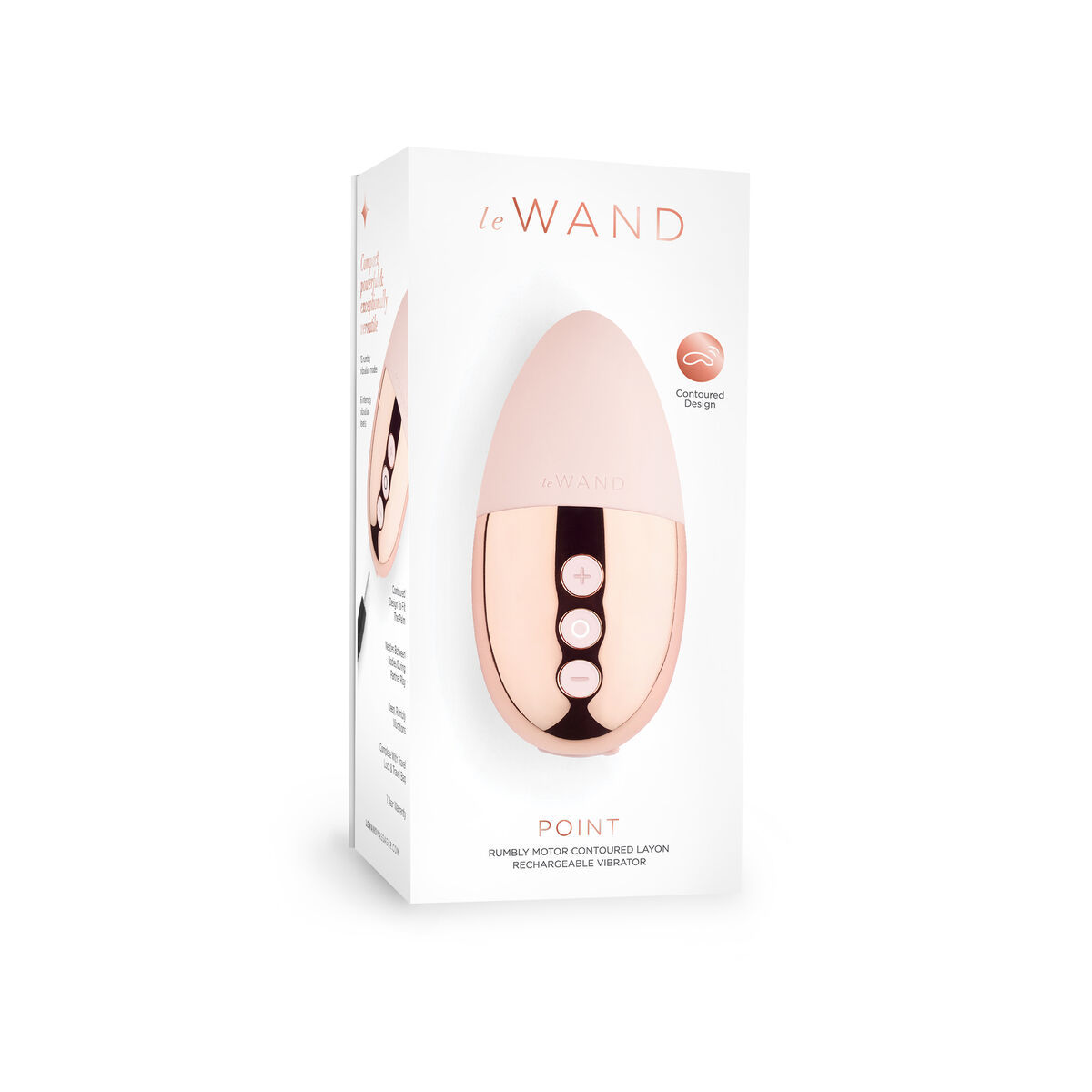 Vibrator Le Wand Point Rose Gold Rosa