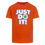 Thumbnail: Jungen Kurzarm-T-Shirt Nike Smiley Just do it Ss Orange