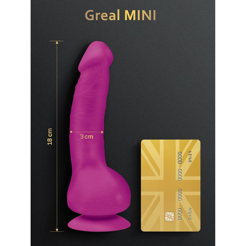Miniaturbild: Dildo Gvibe Greal Mini Pink