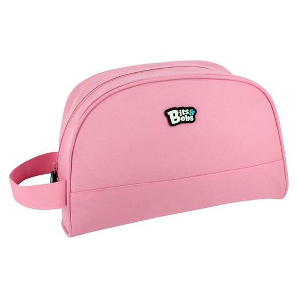 Reise-Toilettentasche Bits&Bobs Rosa rund 26 x 15 x 12 cm