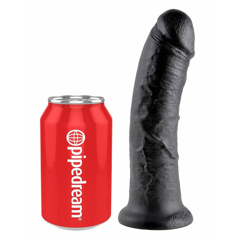 Miniaturbild: Dildo Pipedream King Cock Schwarz
