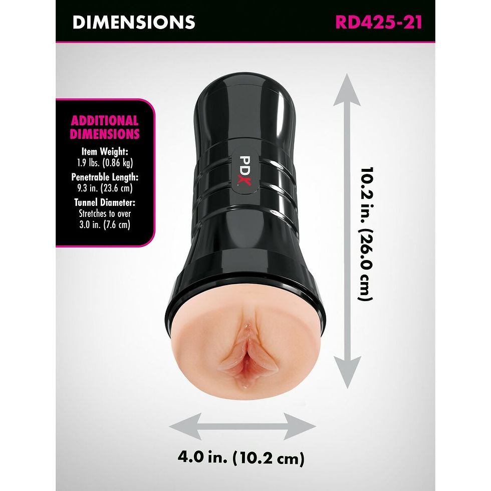 Miniaturbild: Belastbarer Jack Ass Masturbator Pipedream