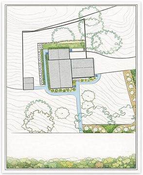 landscape design sample in Roswell Georgia