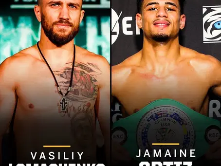 Vasyl Lomachenko contre Jamaine Ortiz Bourse, Paiements, Salaires