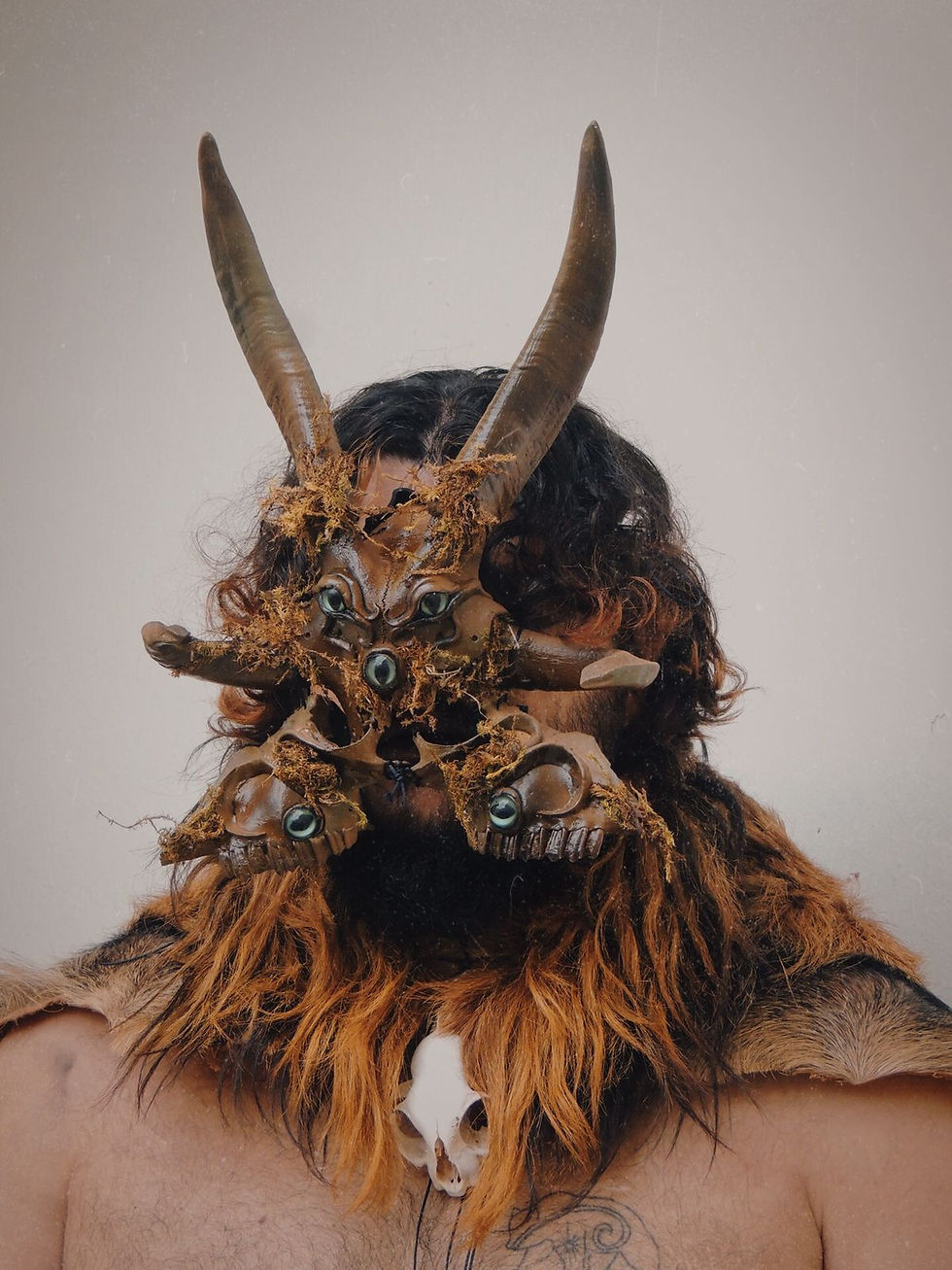 Miniatura: Máscara de osso - The Horned One