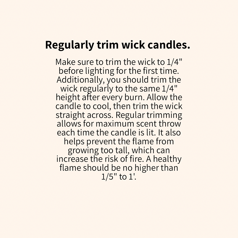 Candles become hot when lit! - 2