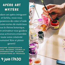 apéro créatif ludique amusant art