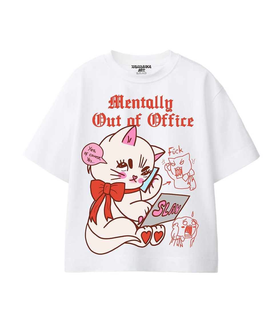Thumbnail: T-SHIRT "MENTALLY OUT"