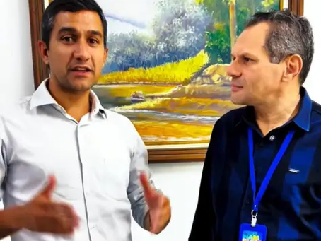 Flávio Marques e GRE Sertão do Alto Pajeú discutem parcerias para educação de Tabira