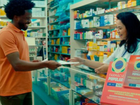 Farmácia Popular passa a distribuir gratuitamente todos os seus 41 itens