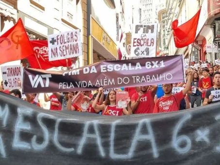 Nova proposta pela redução da jornada de trabalho pede fim da escala 6 x 1