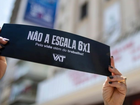 Mobilização pelo fim da escala 6×1 marca feriado da Proclamação da República