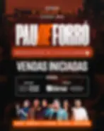 pau de forró - cartaz de divulgação