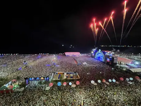 réveillon de fortaleza 2024 no aterro da praia de iracema