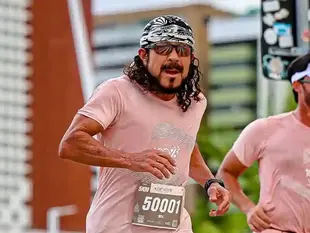 bell marques correndo na corrida 100% você