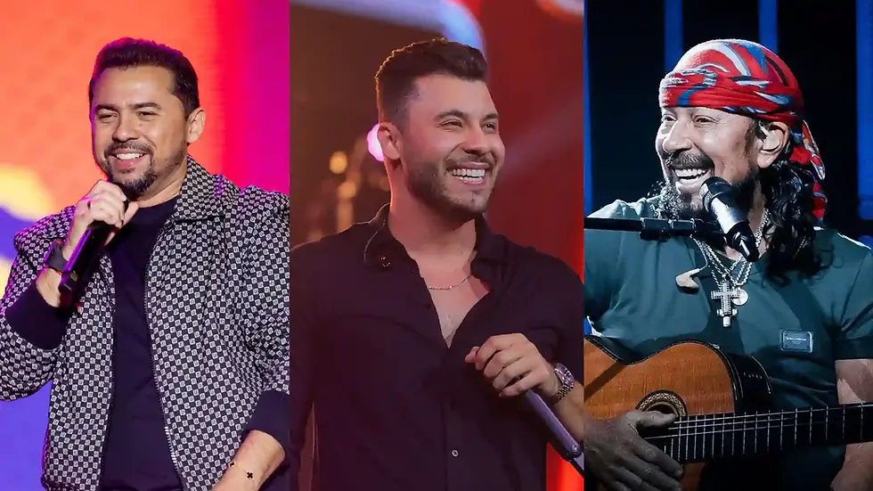 Xand Avião, Murilo Huff e Bell Marques