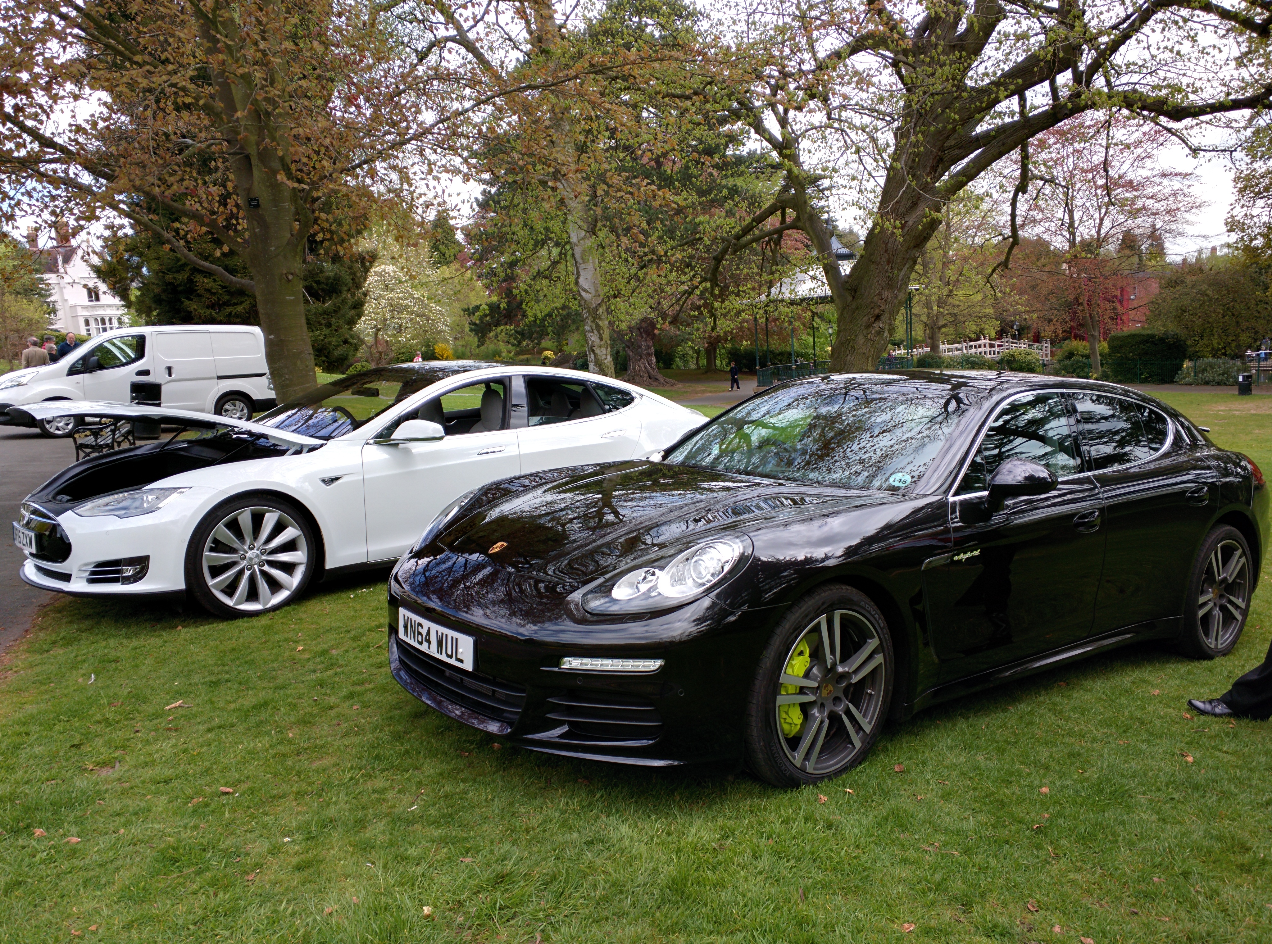 Tesla and Porsche