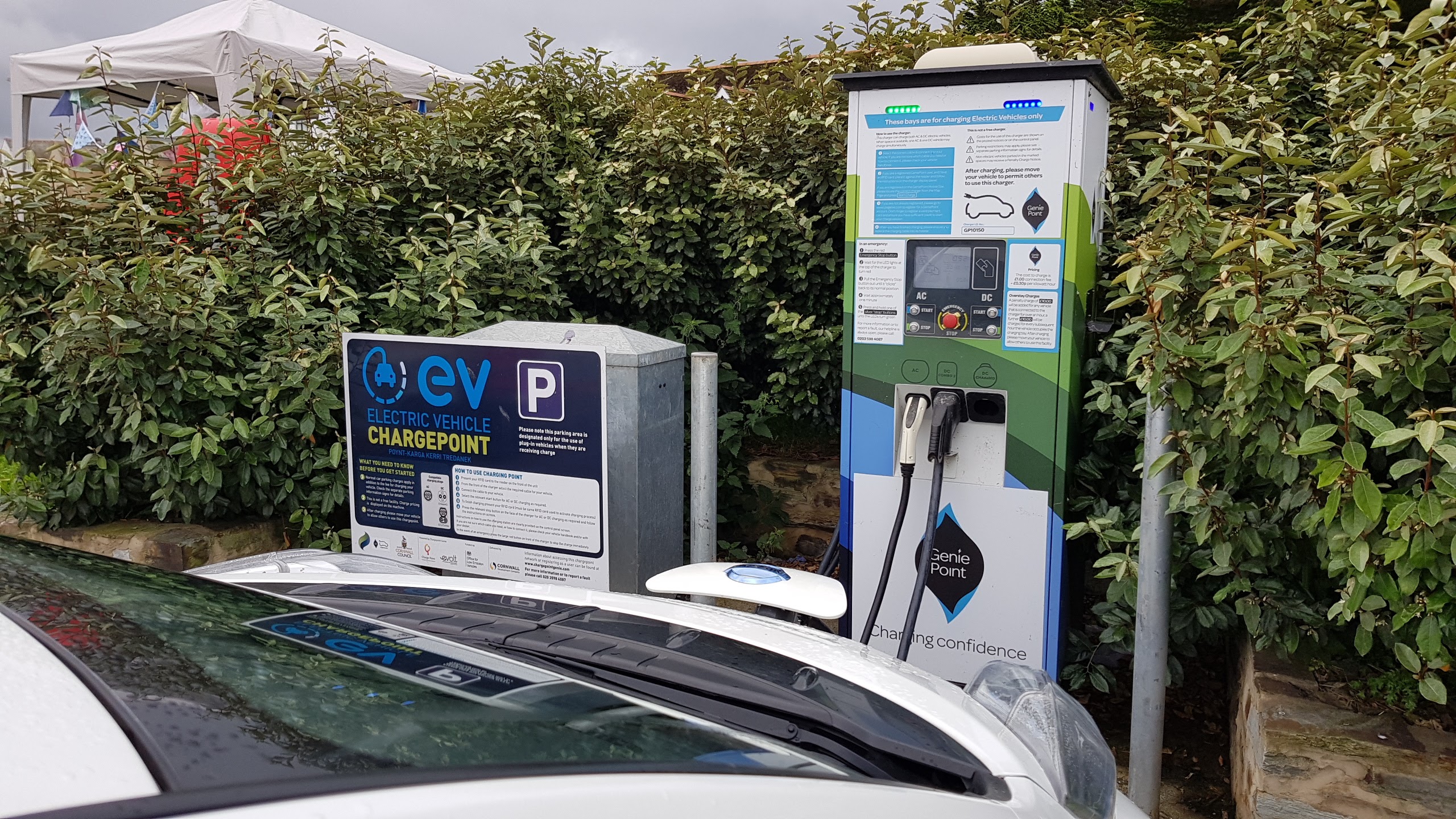 Charge Point Genie charger in Bude