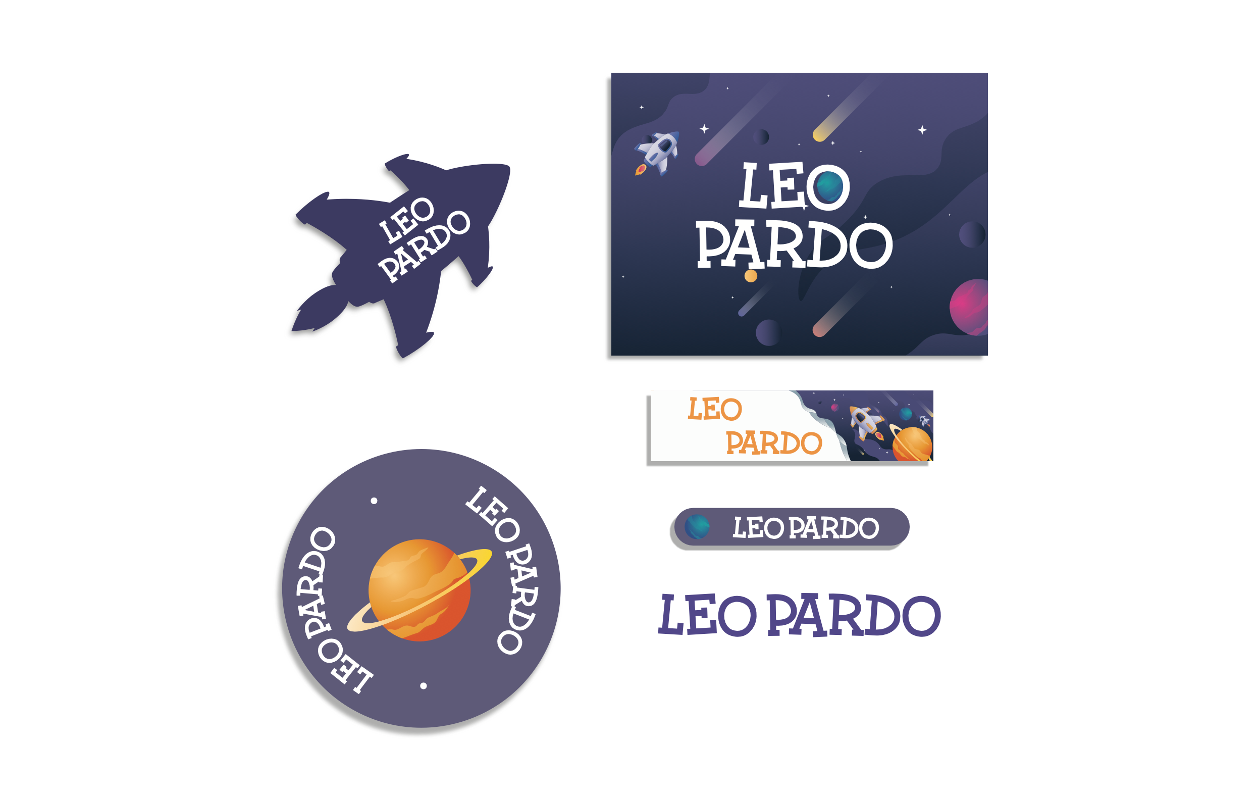 STICKER ESCOLAR | SPACE