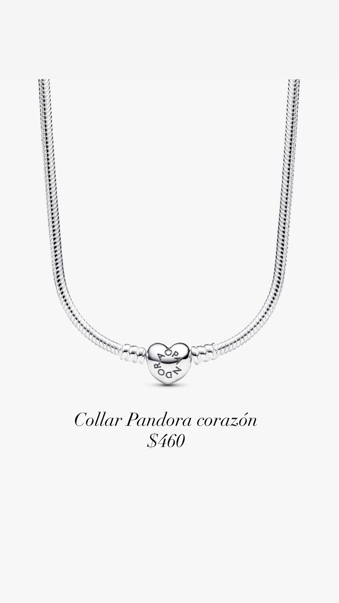 Collar Pandora Corazón