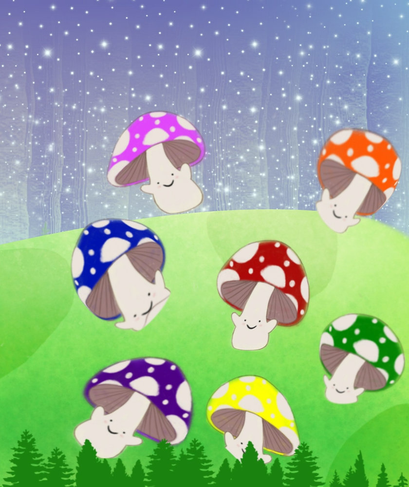 The Colorful Mushrooms the-colorful-mushrooms