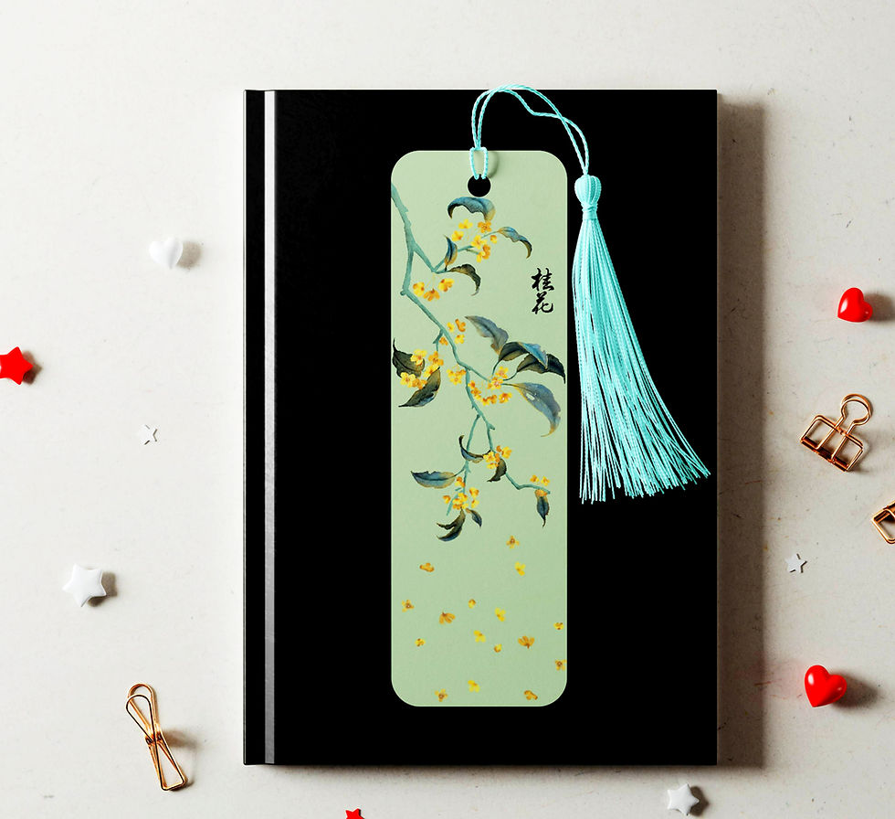 Thumbnail: Beautiful Chinese style watercolor bookmark Collection ($3.29/each, $30/set)