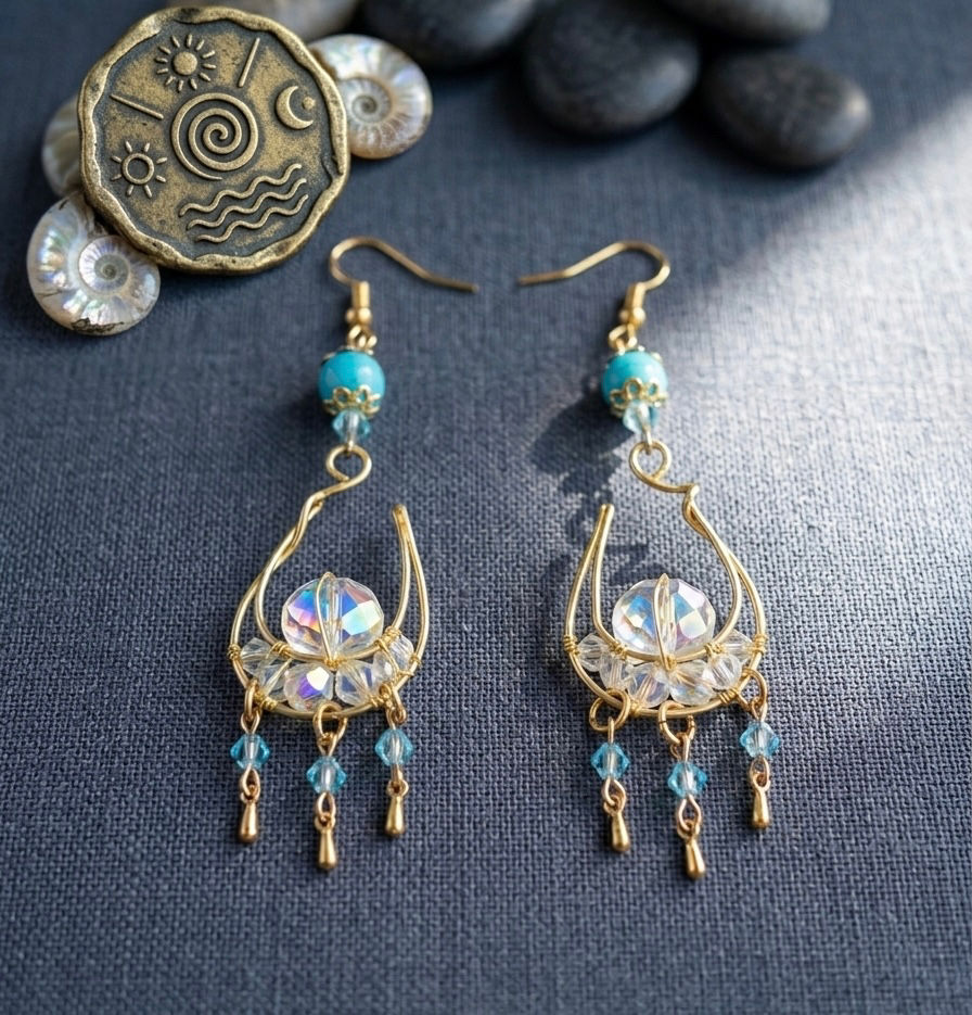 Miniature : ✨ Boucles Onde Atlante ✨