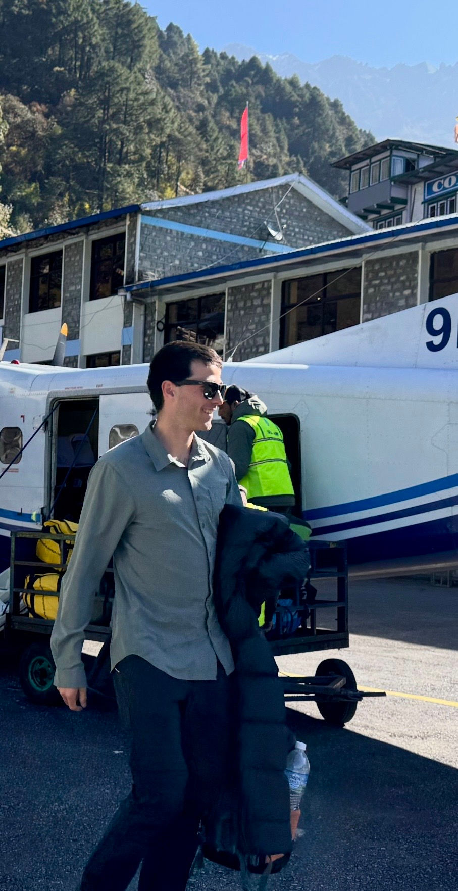 Private aviation, gateway for Mount Everest Tenzing-Hillary Airport, Nepal 