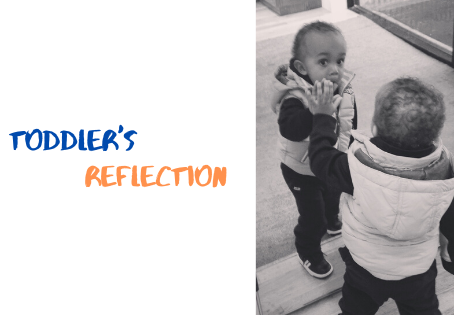 A Toddler's Reflection