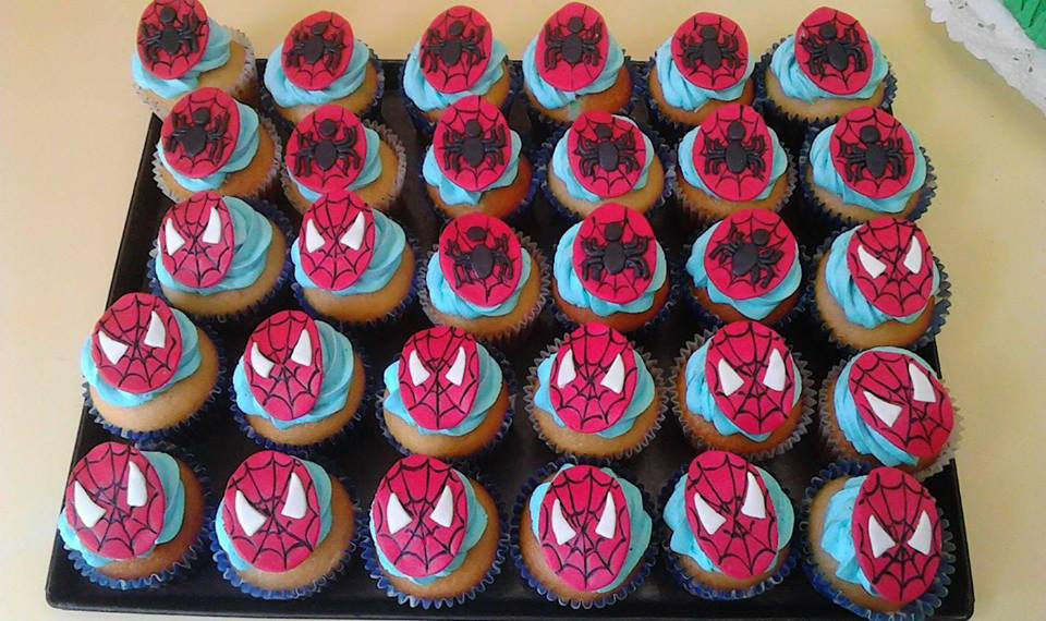 cupcakes-hombre-araña