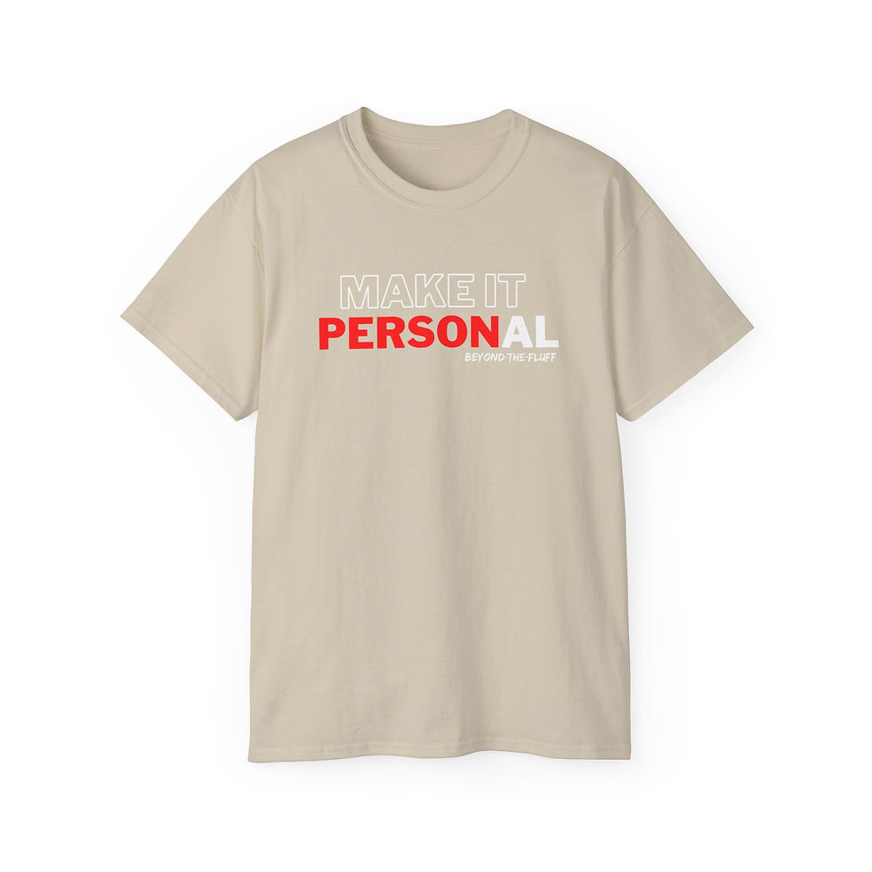 Thumbnail: MAKE IT PERSONAL | Unisex Ultra Cotton Tee