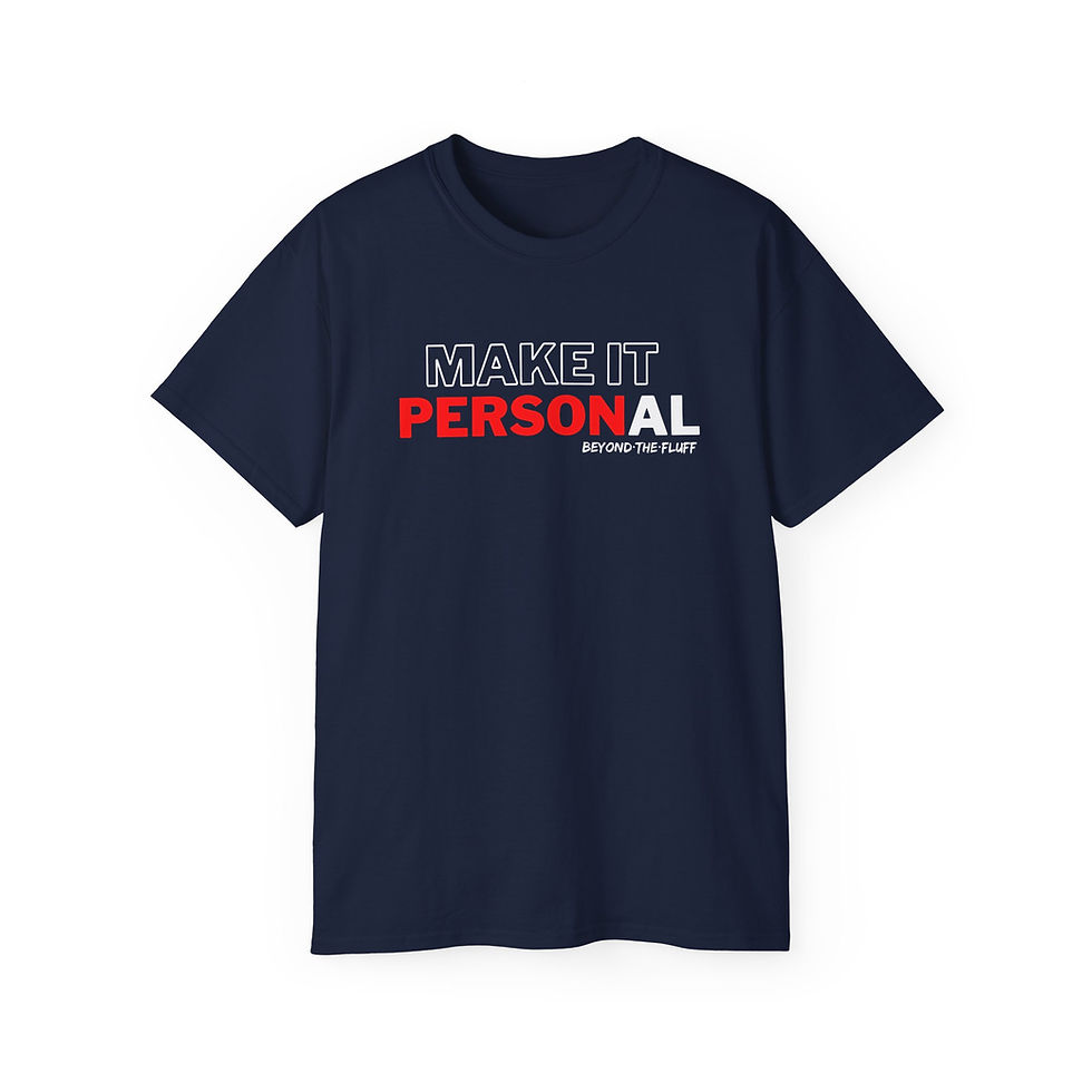 Thumbnail: MAKE IT PERSONAL | Unisex Ultra Cotton Tee