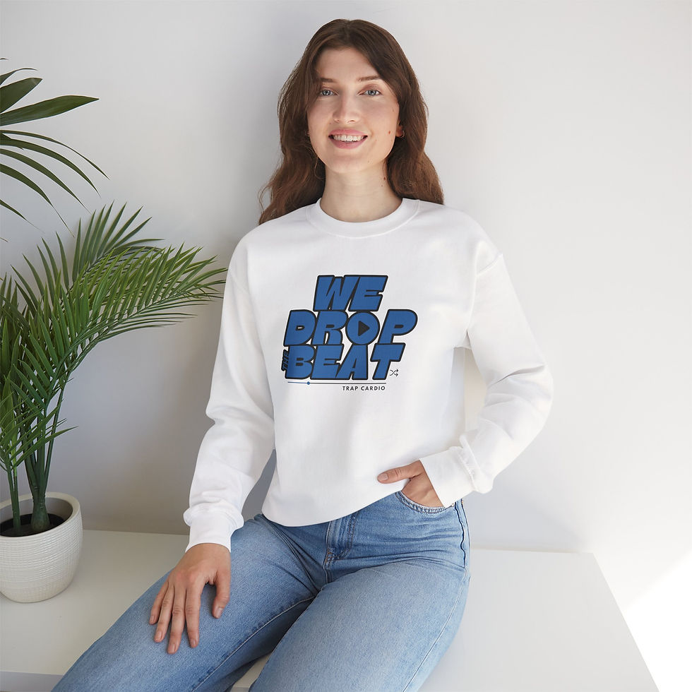 Thumbnail:  We Drop the Beat | Unisex Crewneck Sweatshirt
