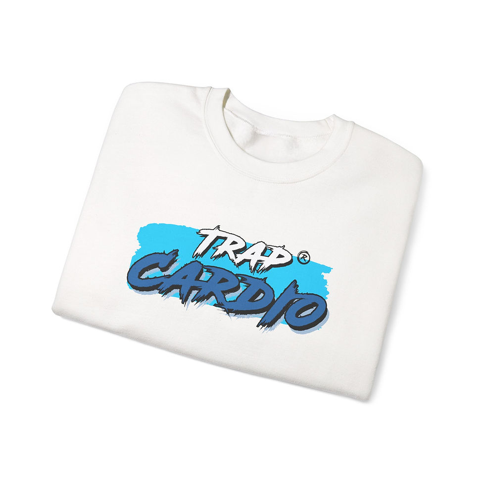 Thumbnail: Trap Cardio Classic Logo  | Unisex Crewneck Sweatshirt