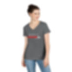 Thumbnail: MAKE IT PERSONAL | Ladies' V-Neck Tee
