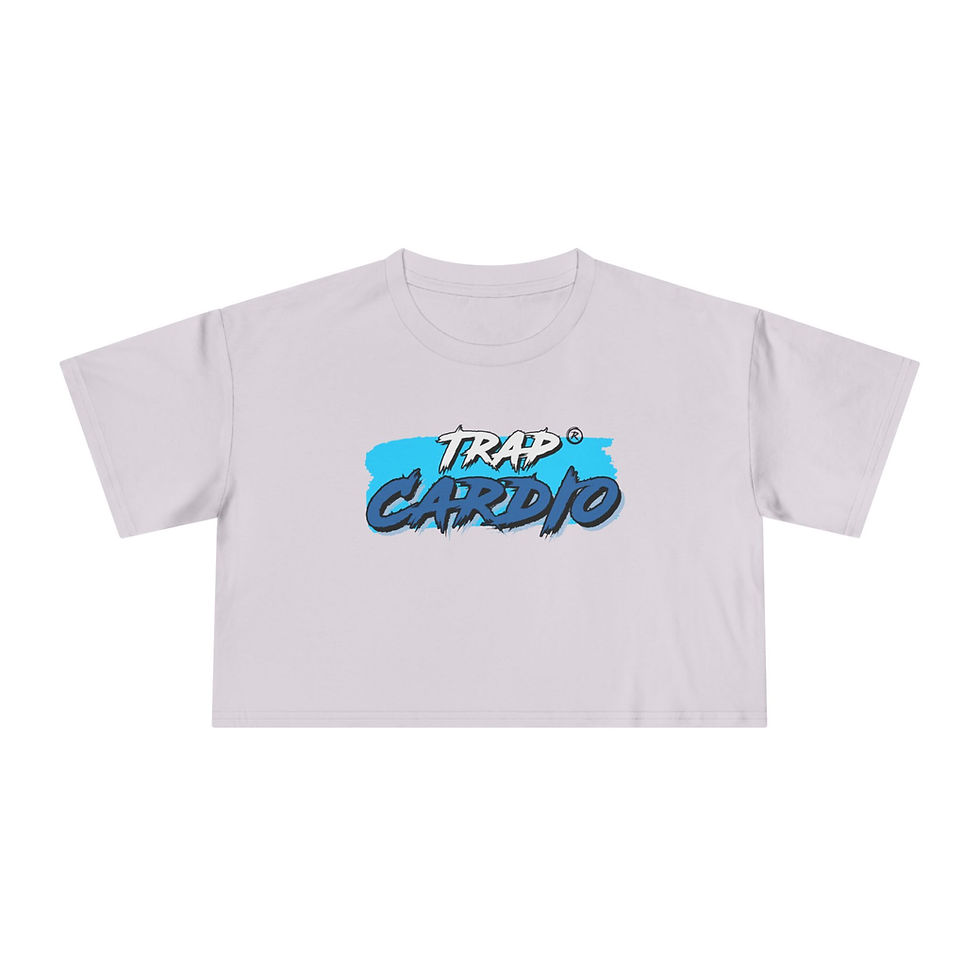 Thumbnail: Trap Cardio Classic Logo | Women’s Crop Tee
